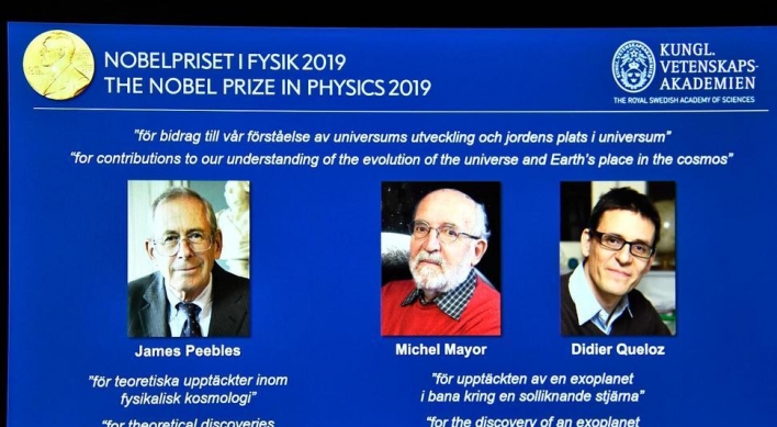 3 win Nobel Prize in Physics for work to understand cosmos