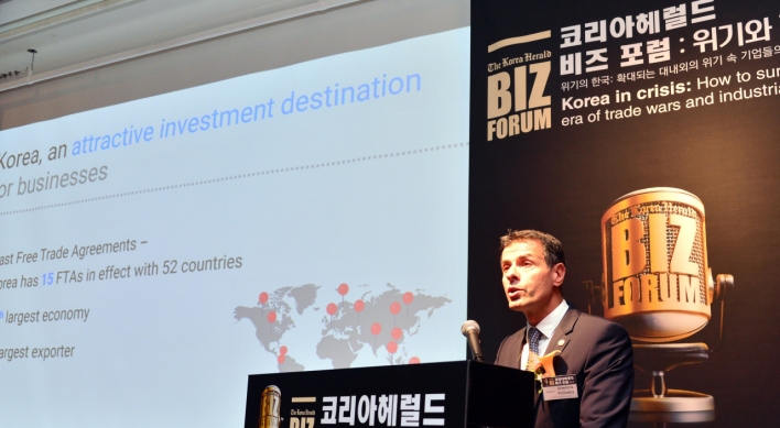 [KH Biz Forum] International trade standards can strengthen Korea’s business competitiveness: Psillakis