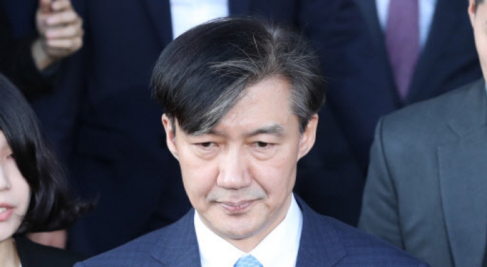 Justice Minister Cho Kuk steps down