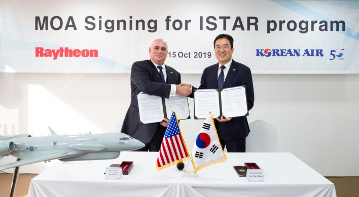 Korean Air, Raytheon partner for ISTAR military solution