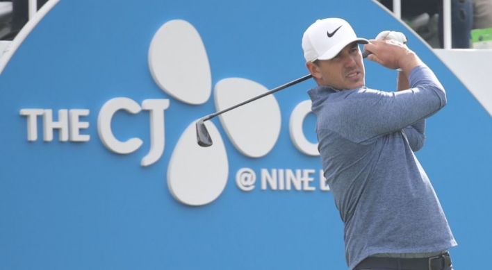 Defending champion Koepka withdraws from CJ Cup with knee injury