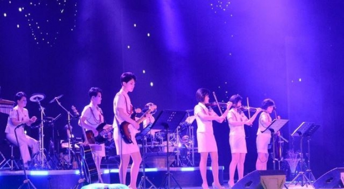 N. Korea's top girl band to go on concert tour in China