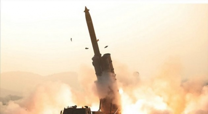 N. Korea says it successfully tested super-large multiple rocket launcher