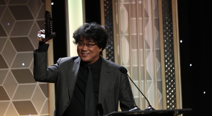 Bong Joon-ho wins at Hollywood Film Awards