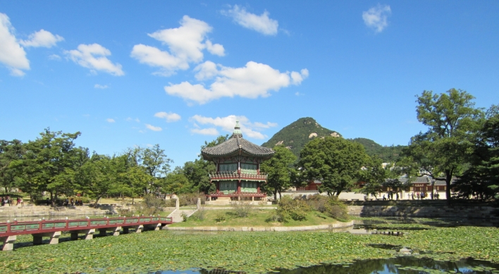 Unique ondol found at Gyeongbokgung pavilion