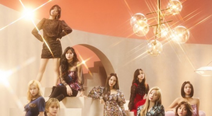 TWICE tops Japan's Oricon weekly chart for 5th time