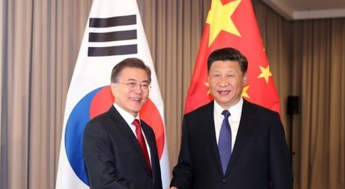 Moon to hold summit with Xi next week amid stalled NK nuke talks