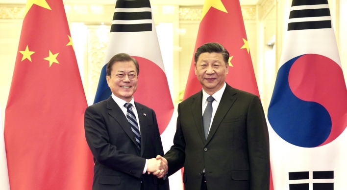 Moon, Xi stress importance of maintaining Pyongyang-Washington dialogue momentum