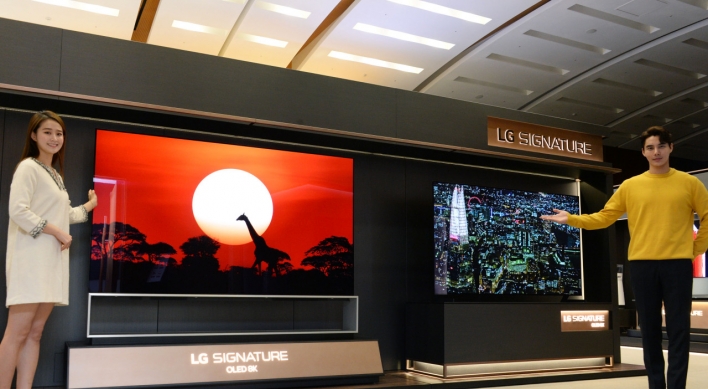 LG Electronics reinforces lineup of 8K TVs for CES