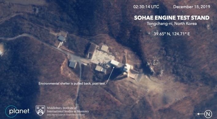 Satellite imagery suggests security patrols at NK nuclear test site