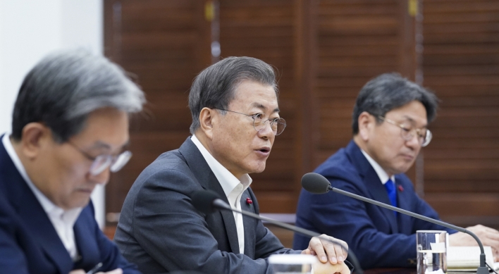 Moon calls for ‘extraordinary’ response to coronavirus outbreak