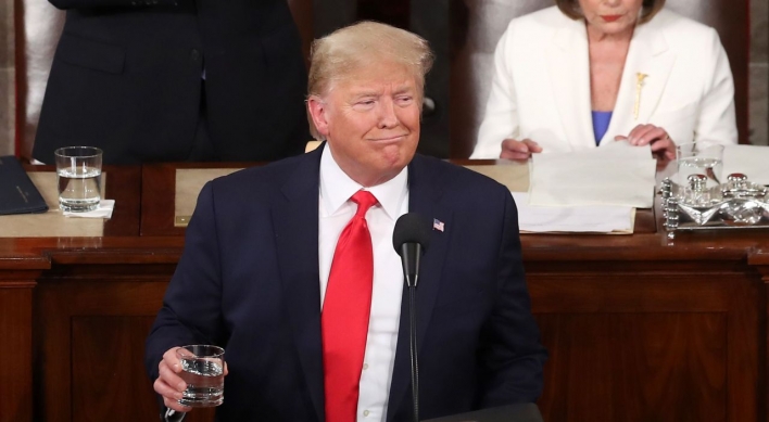 Trump skips N. Korea in State of the Union speech