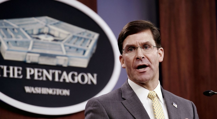 Esper: 'Rogue states' like Iran, N. Korea demand constant vigilance