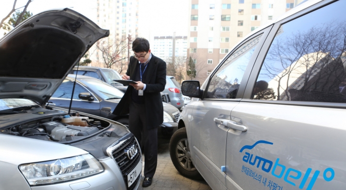 Hyundai Glovis’ second-hand vehicle auction service gains popularity