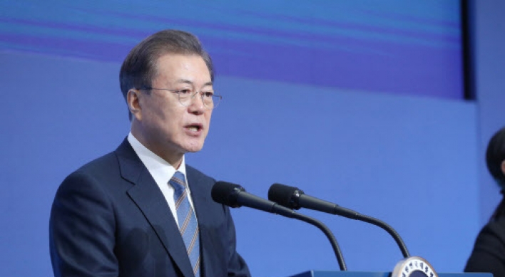 Moon stresses alliance, seeks US state governors' support for Korea peace process