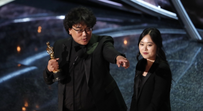 With best int’l feature, Bong Joon-ho says he is ‘ready to drink’