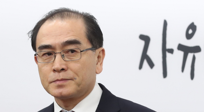 Ex-N. Korean envoy pledges to bring peninsula closer to unification