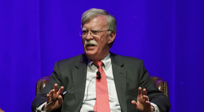 Bolton makes no apology for hardline stance on N. Korea: report