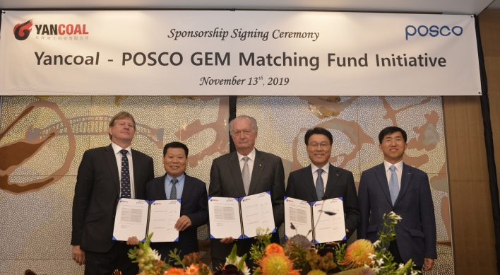 Posco assists communities around world