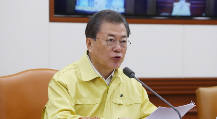 Moon calls for ‘unprecedented’ economic measures