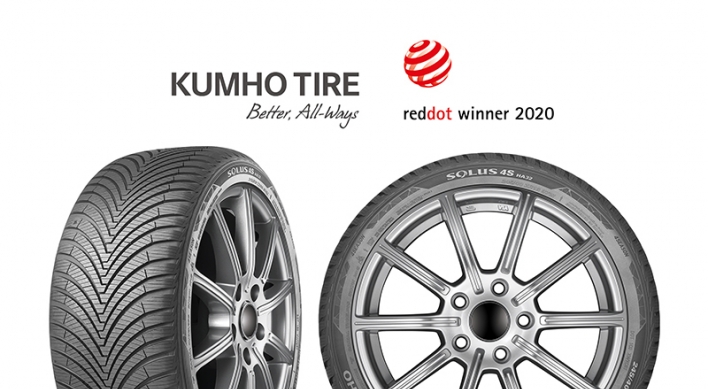 Kumho Tire wins Red Dot Design Award 2020