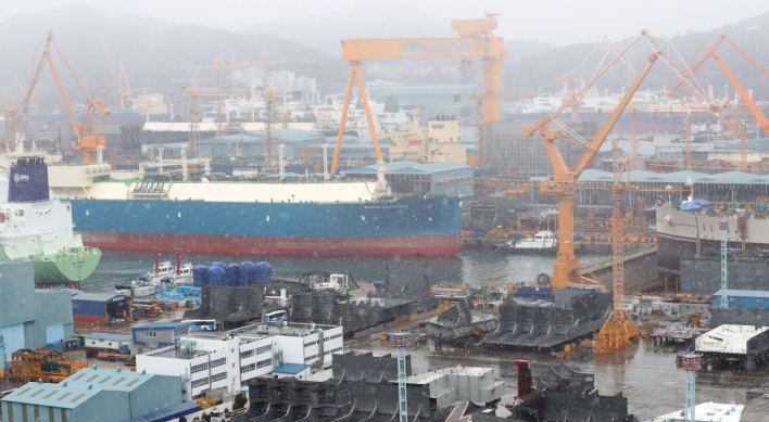 S. Korea ranks 2nd in Q1 shipbuilding orders