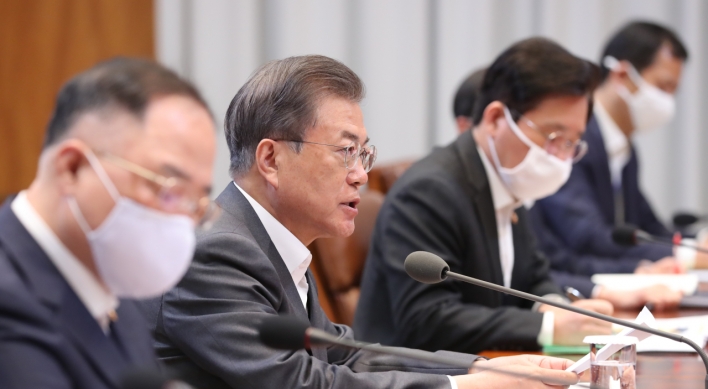 Moon vows another massive stimulus package against coronavirus