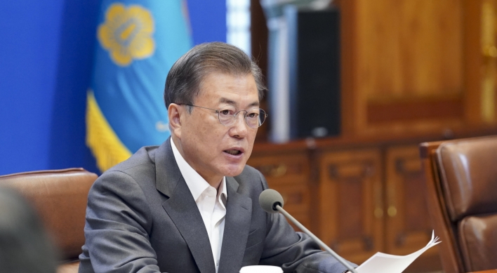 Moon's approval rating hits 17-month high on coronavirus response: poll