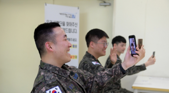 Soldiers allowed to make video calls amid prolonged anti-virus quarantine steps