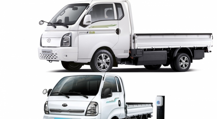 Cargo trucks in Korea going green