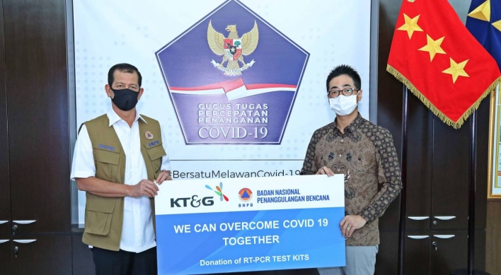 KT&G donates COVID-19 test kits worth W100m to Indonesia