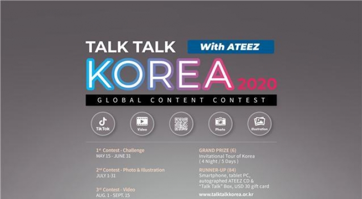 KOCIS hosts ‘Talk Talk Korea 2020’ contest to promote Korean culture