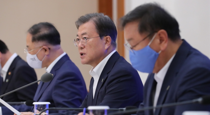 Moon urges National Assembly to swiftly pass 3rd supplementary budget