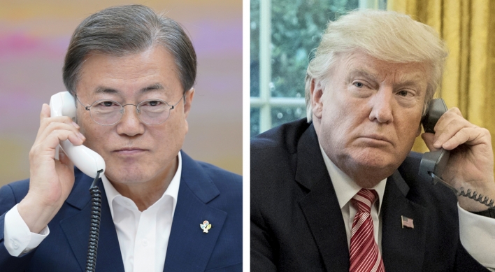 Moon accepts Trump's invitation to G7 summit