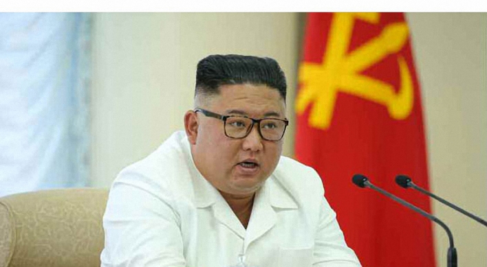 NK leader holds politburo meeting, makes no mention of inter-Korean issue