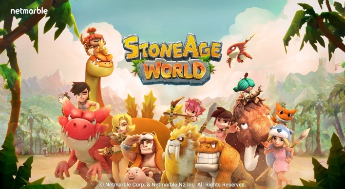 Netmarble's StoneAge World ranks No. 1 on Apple's App Store in S. Korea