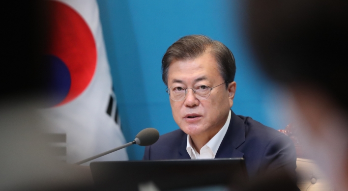 Moon urges parliament to handle extra budget bill to battle pandemic