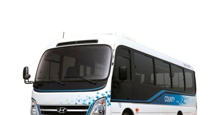 Hyundai Motor rolls out eco-friendly electric bus