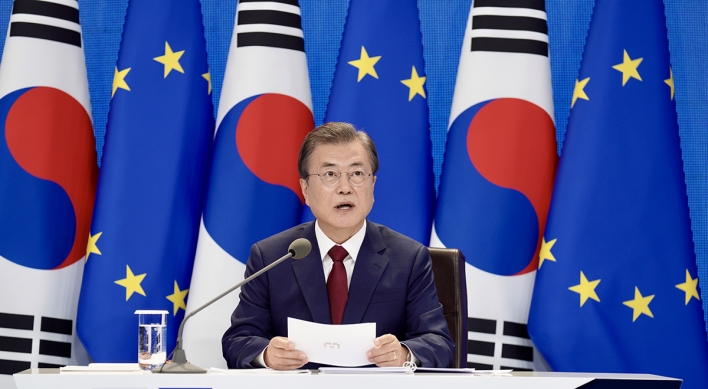 Korea, EU agree to strengthen ties, COVID-19 response