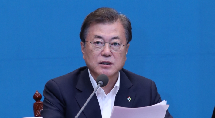 Moon hopes Trump to meet NK leader before November election: Cheong Wa Dae