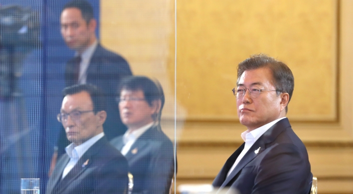 Moon’s approval ratings lowest in 9 months