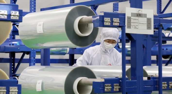 [Photo News] SK's flexible material ready to roll out