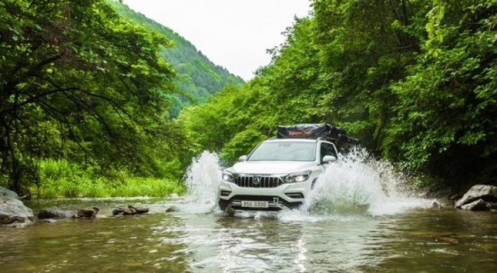 [Behind the Wheel] SsangYong’s Rexton Sports Dynamic Edition shows off strength off-road