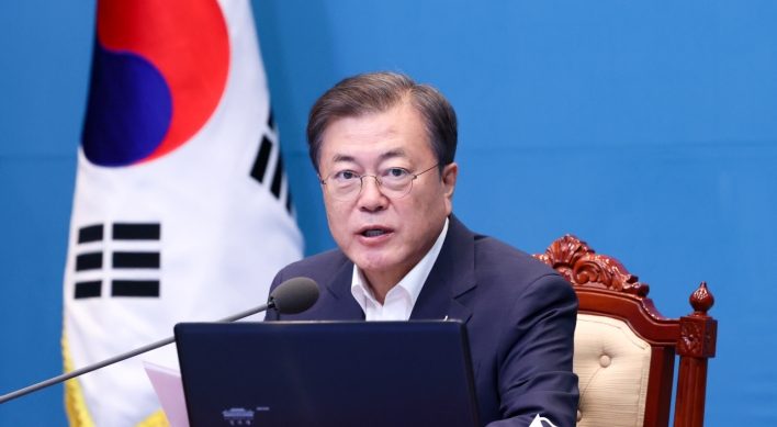 Moon says govt. to mull agency to oversee housing market in response to soaring home prices