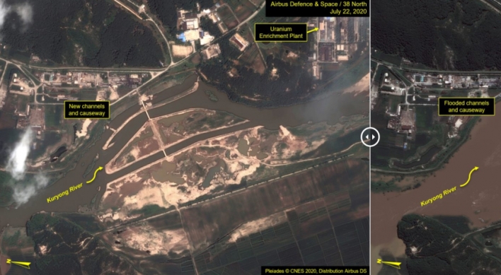 Significant flooding in NK may have damaged Yongbyon nuclear complex: 38 North
