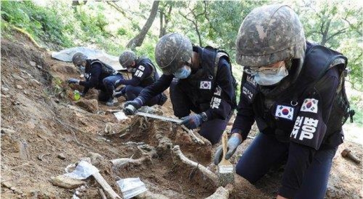 S. Korea discovers more apparent Korean War remains in DMZ