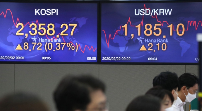 Seoul stocks open higher on Wall Street gains