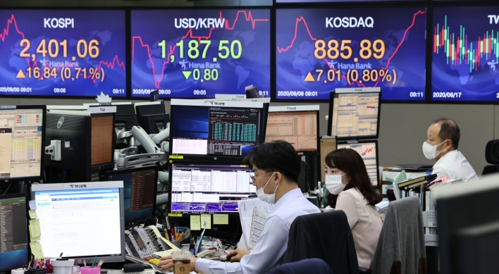 Seoul stocks open higher on tech, bio gains