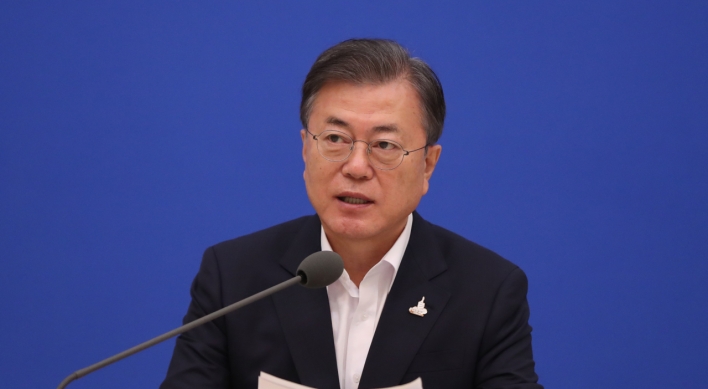 President Moon's approval rating falls amid another justice minister scandal