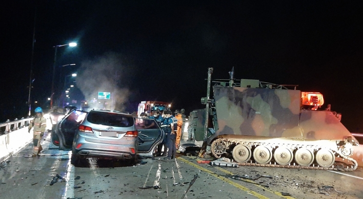 SUV driver drunk and speeding at time of crash into US military vehicle: police